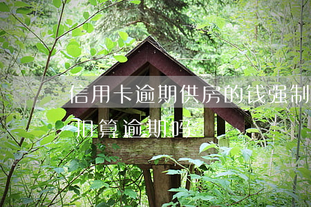 信用卡逾期供房的钱强制扣(房贷卡里有钱不扣算逾期吗)