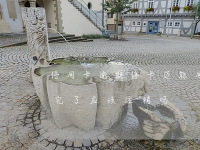 信用卡逾期停卡还能用(停用的信用卡逾期还完了应该注销吗)