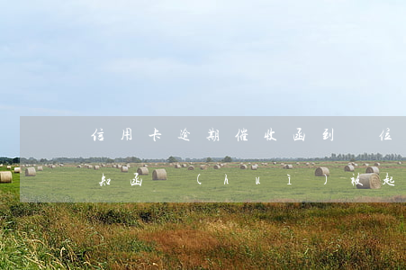 信用卡逾期催收函到單位(信用卡收到催收通知函會(huì)被起訴嗎)