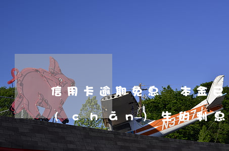 信用卡逾期免息還本金已經(jīng)產(chǎn)生的利息-信用卡逾期免息還本金已經(jīng)產(chǎn)生的利息怎么算