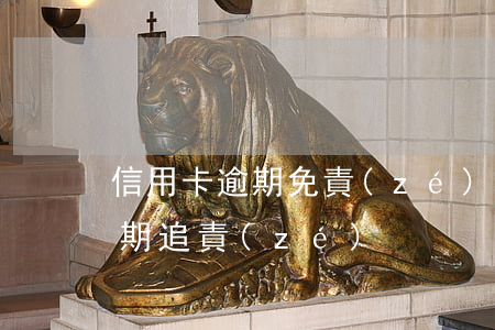 信用卡逾期免責(zé)期是多久(信用卡逾期追責(zé))