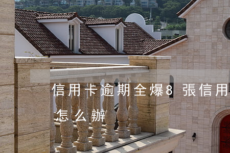 信用卡逾期全爆(8張信用卡全部嚴重逾期了怎么辦)