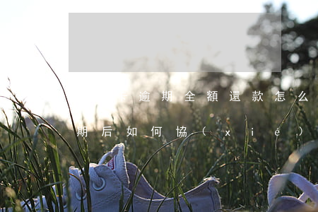 信用卡逾期全額還款怎么協(xié)商(逾期后如何協(xié)商還款)