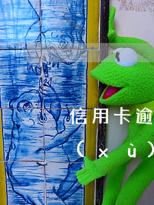 信用卡逾期兩天會(huì)被記錄嗎(連續(xù)兩個(gè)月信用卡逾期2天會(huì)上征信嗎)