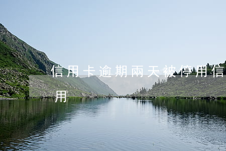 信用卡逾期兩天被停用（信用卡逾期兩天被停用）