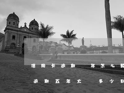 信用卡逾期兩年怎么算利息-兩千的信用卡逾期五年大約多少利息