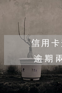 信用卡逾期兩月以后還上還能用嗎-信用卡逾期兩月以后還上還能用嗎