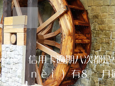 信用卡逾期八次都是小額-信用卡5年內(nèi)有8個月逾期嚴重嗎