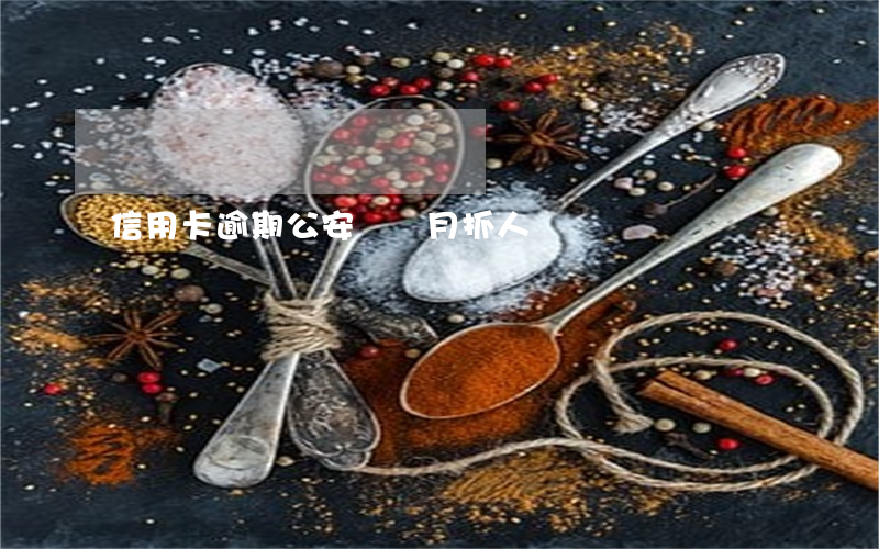 信用卡逾期公安幾個月抓人