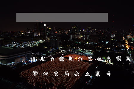 信用卡逾期公安机关报案(信用卡逾期银行报警公安局会立案吗)