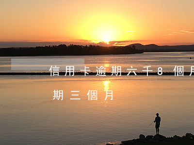 信用卡逾期六千8個月還清(欠信用卡6千逾期三個月)