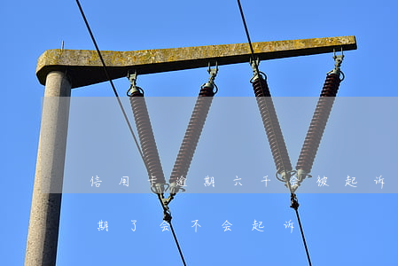 信用卡逾期六千会被起诉吗(信用卡7千多逾期了会不会起诉)