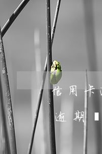 信用卡逾期凍結(jié)無法還款(信用卡逾期凍結(jié)無法還款怎么辦)