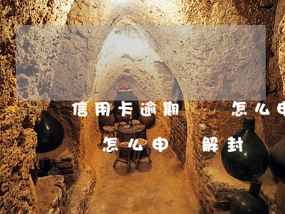 信用卡逾期凍結怎么申請解封(信用卡逾期凍結怎么申請解封電話)