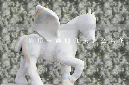 信用卡逾期几天怎么算的