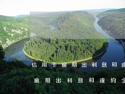信用卡逾期出利息和違約金合法嗎-信用卡逾期出利息和違約金合法嗎知乎