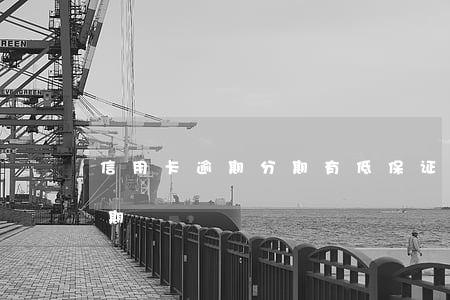 信用卡逾期分期有低保证明 低保户信用卡逾期