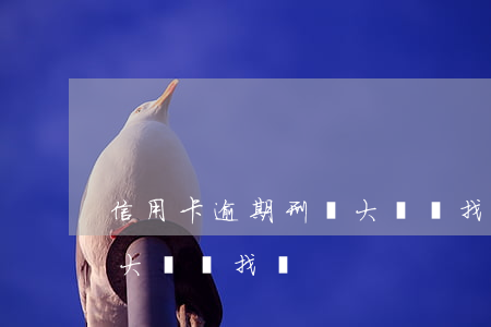 信用卡逾期刑偵大隊會找嗎(信用卡逾期刑偵大隊會找嗎)