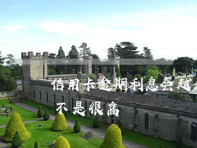 信用卡逾期利息会越来越高吗-逾期利息是不是很高