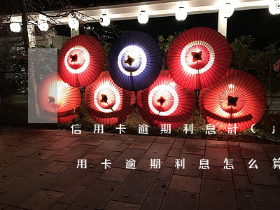 信用卡逾期利息計(jì)算公式郵政(信信用卡逾期利息怎么算)