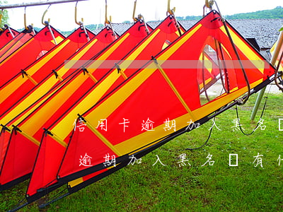 信用卡逾期加入黑名單有什么影響-信用卡逾期加入黑名單有什么影響嗎