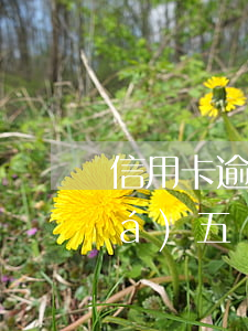 信用卡逾期加利息 信用卡逾期加利息達(dá)五萬(wàn)以上