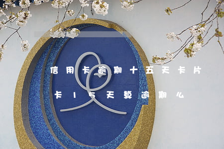 信用卡逾期十五天卡片狀態(tài)(信用卡15天算逾期么)