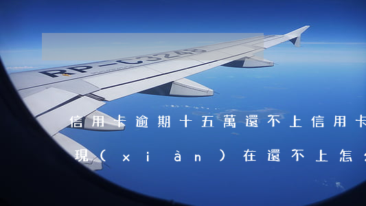 信用卡逾期十五萬還不上(信用卡逾期五萬多,現(xiàn)在還不上怎么辦)