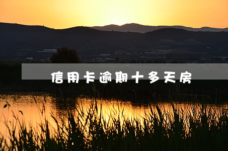 信用卡逾期十多天房貸