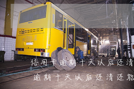 信用卡逾期十天以后还清还能用吗-信用卡逾期十天以后还清还能用吗