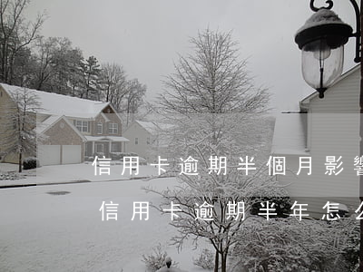 信用卡逾期半個月影響辦房貸嗎(名下有房貸信用卡逾期半年怎么辦)