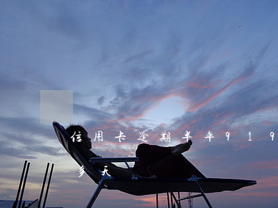 信用卡逾期半年919億(信用卡逾期700多天)