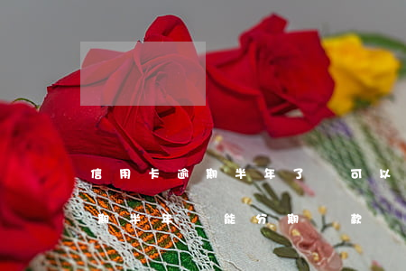 信用卡逾期半年了還可以分期還嘛，信用卡逾期半年，還能分期還款嗎？