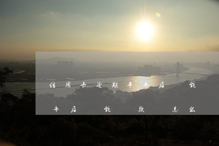 信用卡逾期半年后還能貸款嗎(信用卡逾期半年后還能貸款嗎怎么還)
