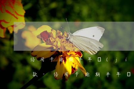 信用卡逾期半年結(jié)清后存大額存款-信用卡逾期半年結(jié)清后存大額存款有影響嗎