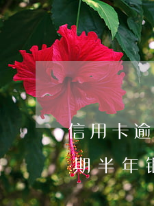 信用卡逾期半年银行说要来我家-信用卡逾期半年银行说要来我家催收