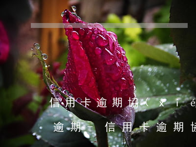 信用卡逾期協(xié)商二次分期以后又逾期-信用卡逾期協(xié)商二次分期以后又逾期了
