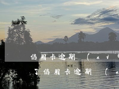 信用卡逾期協(xié)商分期成功又逾期了(信用卡逾期協(xié)商分期成功又逾期了)