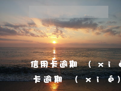 信用卡逾期協(xié)商分期方案-信用卡逾期協(xié)商分期方案模板