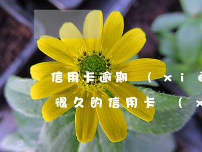 信用卡逾期協(xié)商有成功的嗎(逾期很久的信用卡協(xié)商)