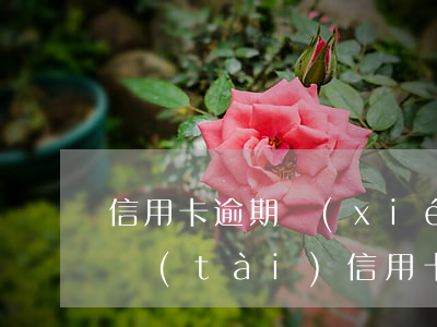 信用卡逾期協(xié)商還款后算逾期狀態(tài)(信用卡逾期協(xié)商還款)