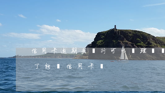 信用卡逾期去銀行可以處理嗎(銀行逾期還清了能辦信用卡嗎)