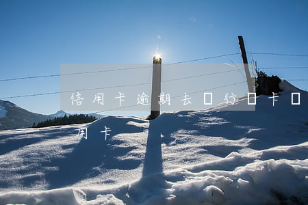 信用卡逾期去銀行辦卡嗎(逾期是否可以辦信用卡)