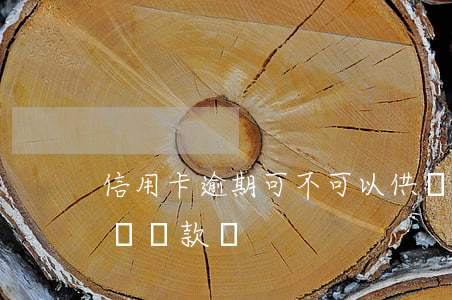 信用卡逾期可不可以供車(信用卡逾期可以用車貸款嗎)