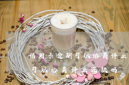 信用卡逾期可以协商停止还款吗(信用卡逾期可以协商停止还款吗)