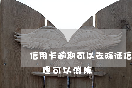 信用卡逾期可以去除 征信有信用卡逾期怎么處理可以消除