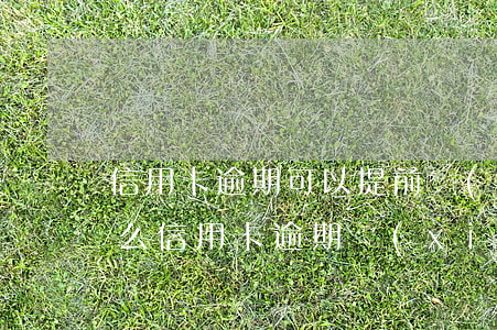 信用卡逾期可以提前協(xié)商嘛(為什么信用卡逾期協(xié)商不了)