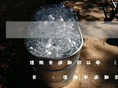 信用卡逾期可以申請(qǐng)別家信用卡嗎-信用卡逾期可以申請(qǐng)別家信用卡嗎