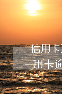 信用卡逾期可以當(dāng)高管嗎(催信用卡逾期的工作人員)