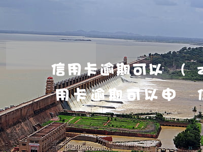 信用卡逾期可以轉(zhuǎn)貸款嗎(信用卡逾期可以申請信用貸款嗎)
